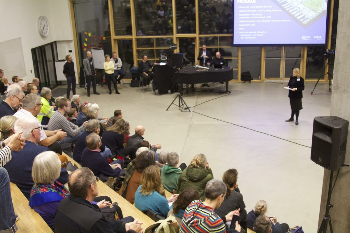 Anne Skovbro, direktør for By og Havn fremlagde vinderforslaget i arkitektkonkurrencen for byggeriet på Stejlepladsen. Foto: Louise Gregersen