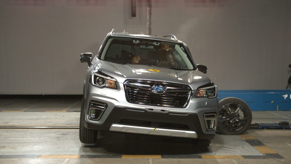 Femte generation af Subaru Forester er den sikreste bil i sin klasse. Foto: Euro NCAP.