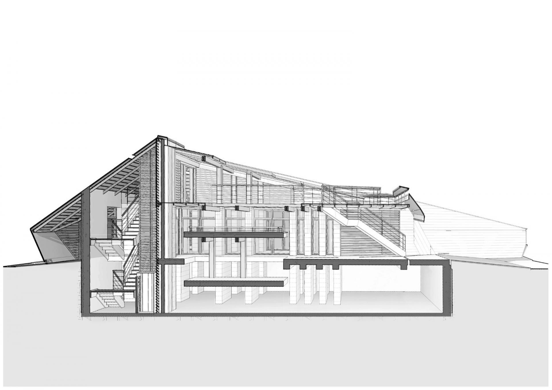 Det betegnes som et hus, men er i lige så høj grad en bunker. Modern House Architecture & Design.