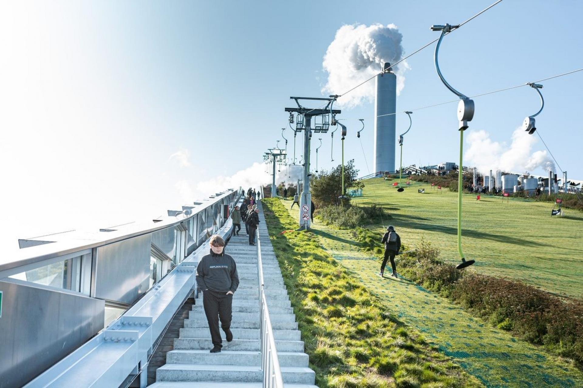 BIG's skibakke på Amager har også opnået anerkendelse. Foto: Züblin.