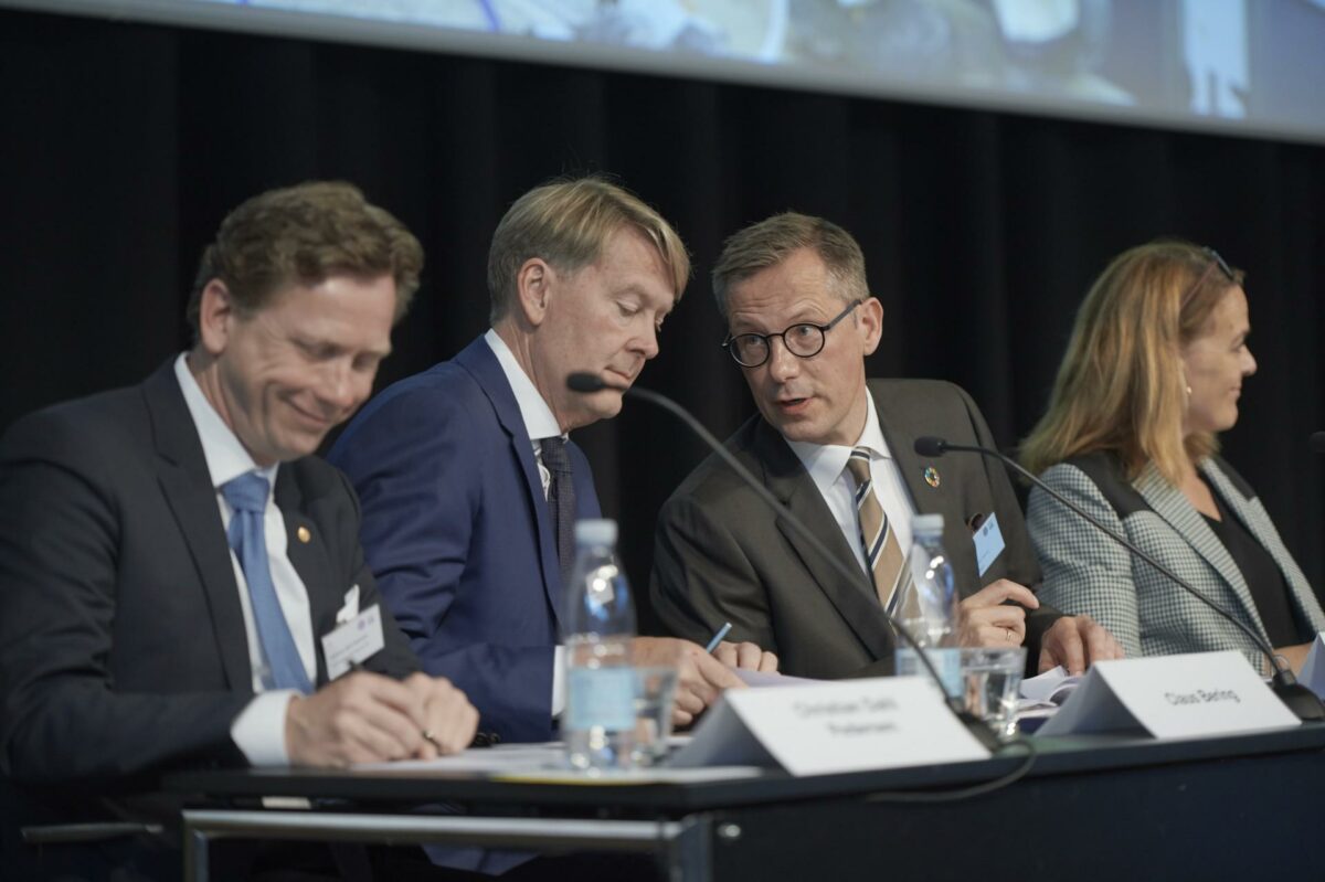 Gennem sammenslutningen vil Dansk Byggeri få øget robusthed overfor fremtidens konjunkturudsving og overenskomstforhandlinger, mener Dansk Byggeris formand Claus Bering. Foto: Ricky John Molloy.