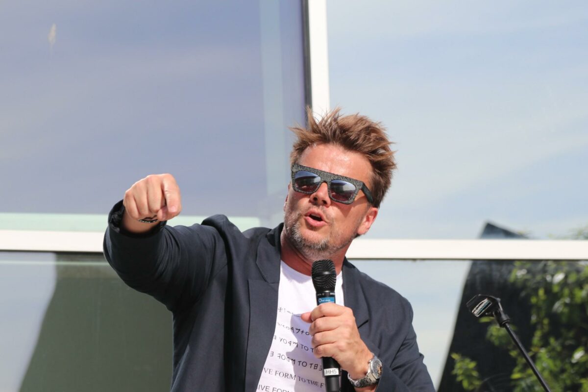 Bjarke Ingels har fået kritik for et møde med Brasiliens omdiskuterede højrepopulistiske præsident Bolsonaro i sidste måned. Foto: Torben Jastram.
