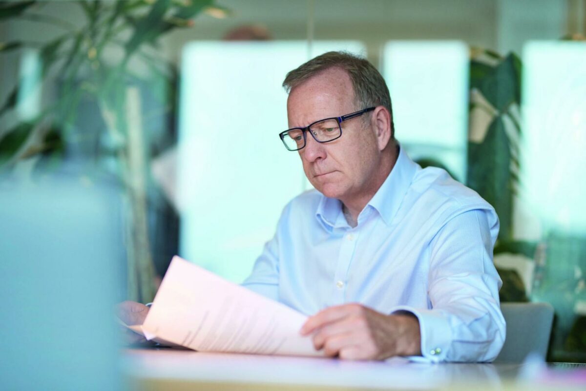 Erhvervspolitisk direktør i Dansk Byggeri, Torben Liborius. Foto: Ricky John Molloy.