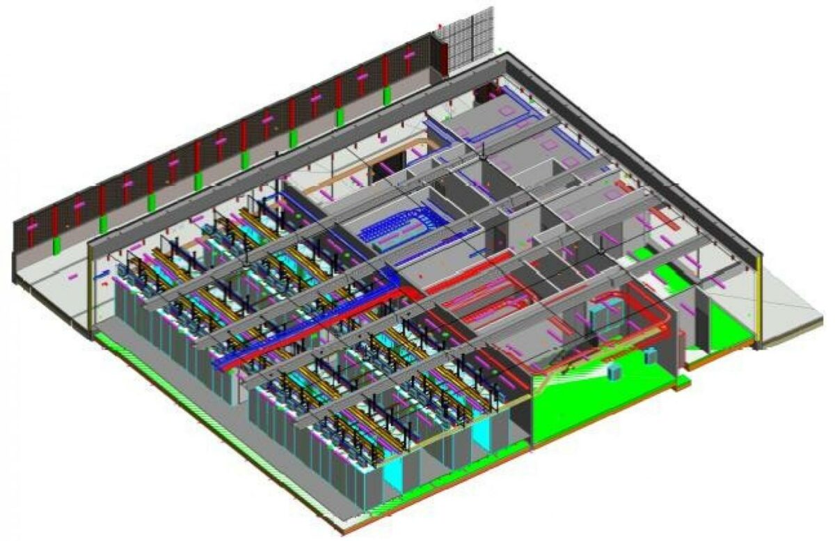 De nye datacentre vil reducere energiforbruget med en tredjedel.