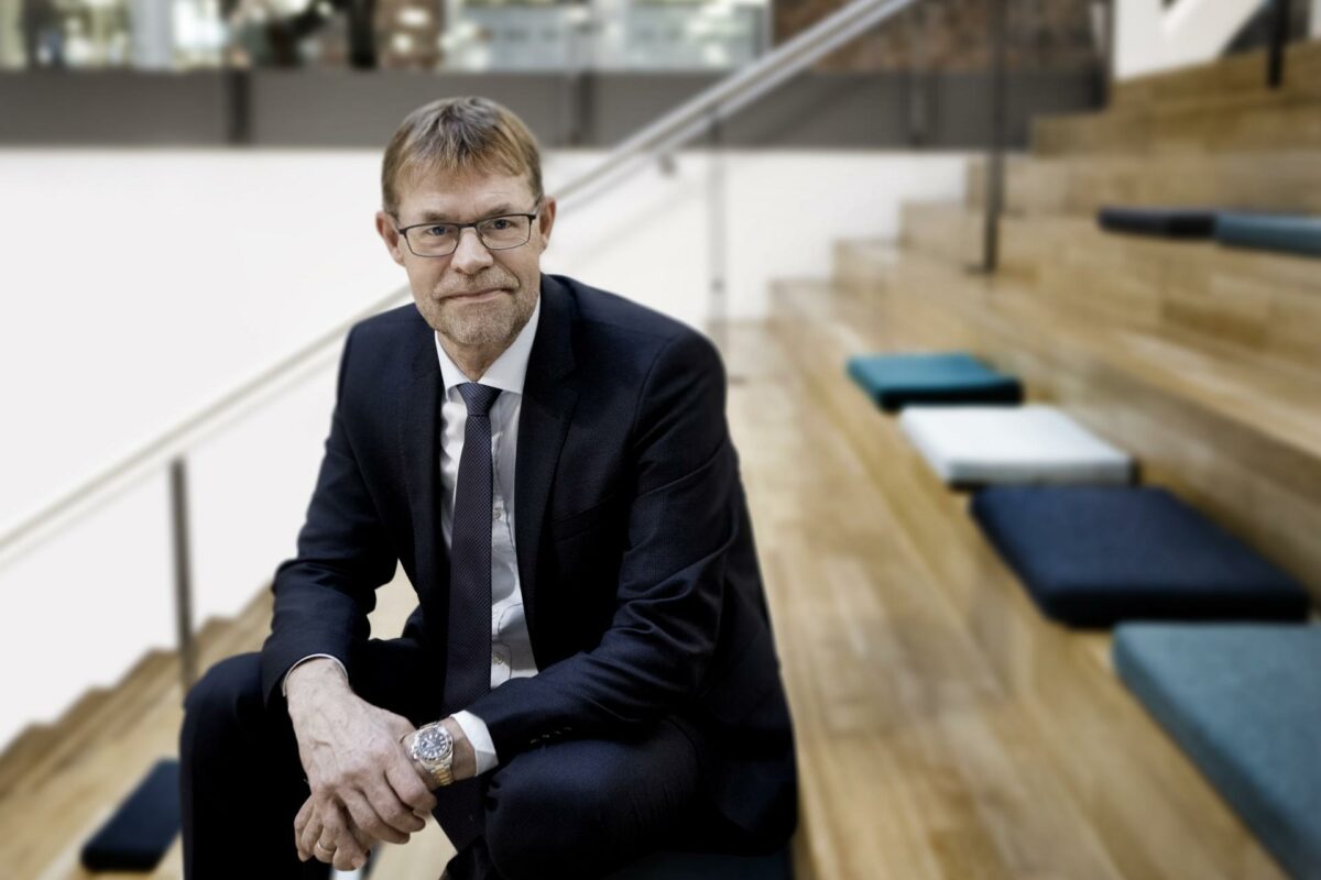 Jeg har store forventninger til, at de skibe vi har sat i søen i de sidste par år, sejler i den rigtige retning, siger administrerende direktør Lars-Peter Søbye. Foto: Ida Wang.