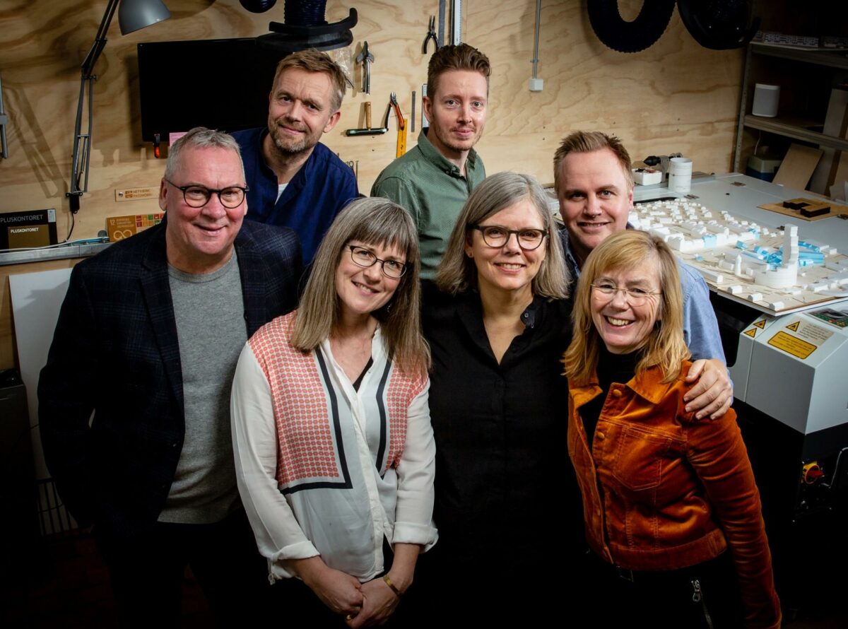Tegnestuens partnerkreds tæller nu syv personer. Foto: Pluskontoret Arkitekter.