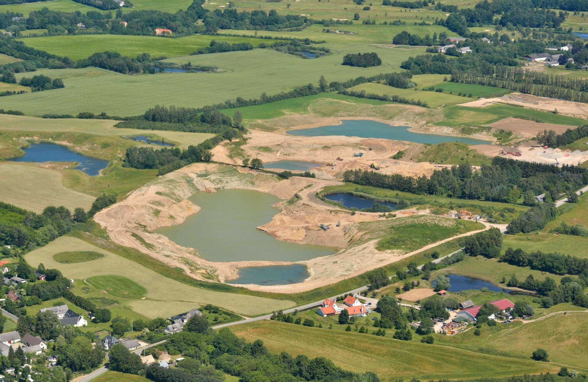 Det bliver sværere og svære at finde de jomfru-materialer, som skal holde byggeriet i gang i fremtiden. Foto: Colourbox.