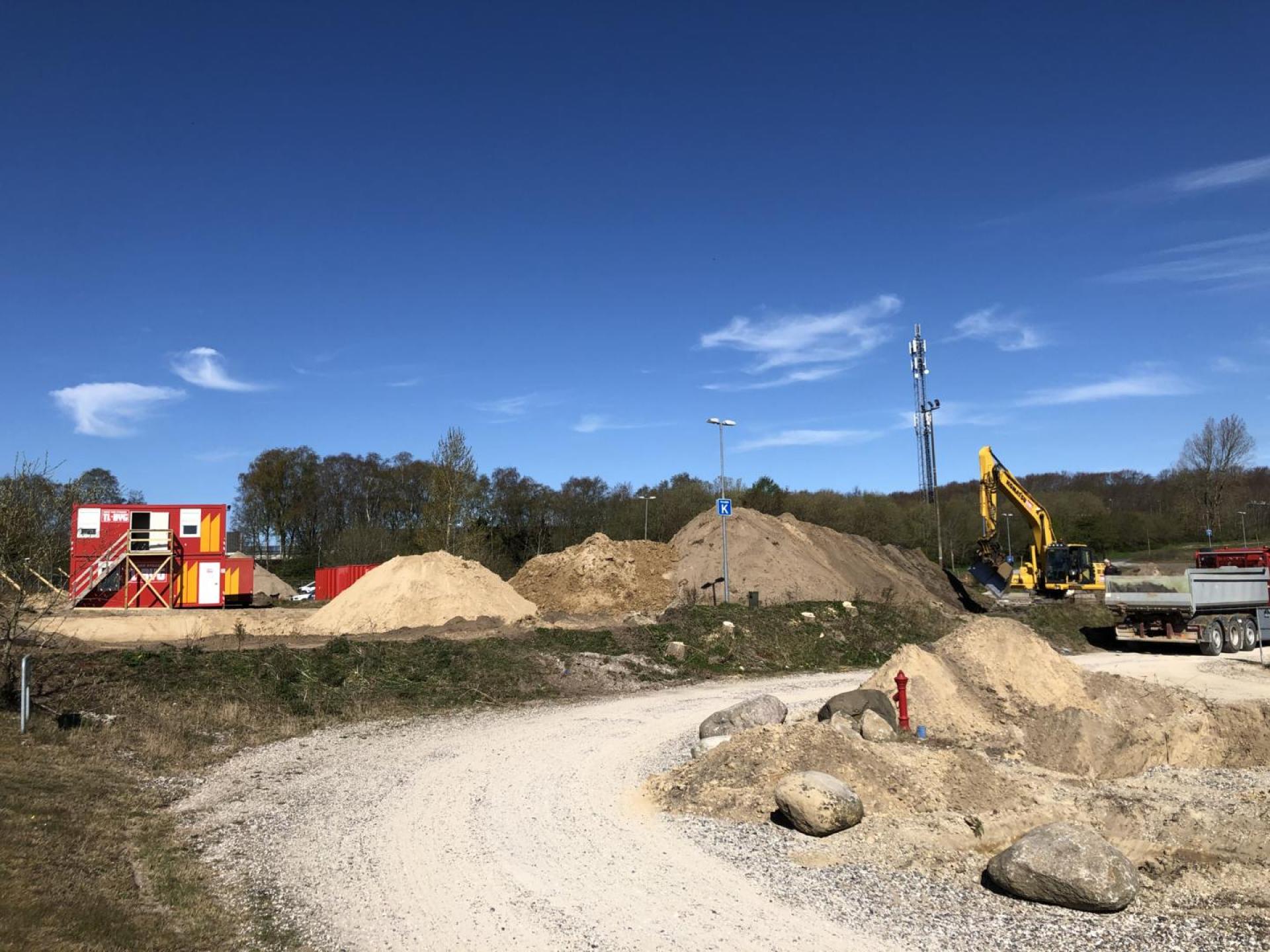 Arbejdet er kommet godt i gang, lyder meldingen fra totalentreprenøren. Foto: TL Byg.