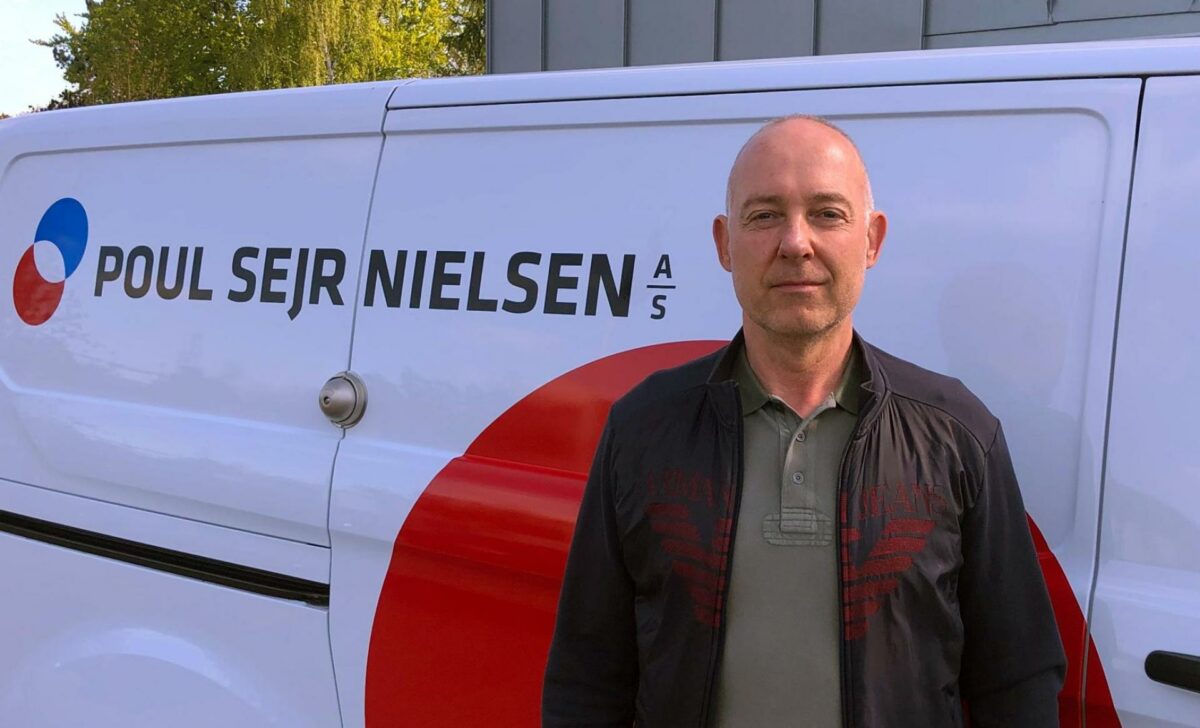 Michal Madsen, administrerende direktør i Poul Sejr Nielsen. Pressefoto.