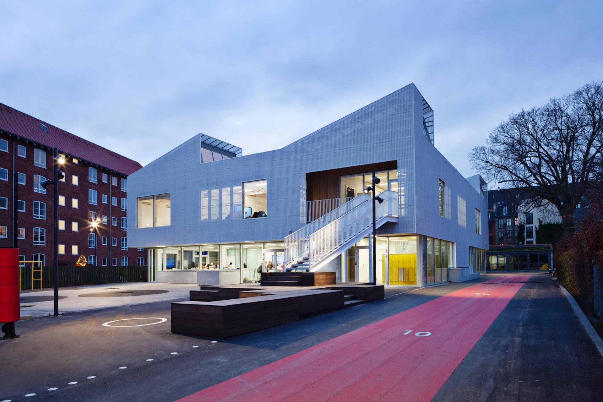 Christianshavns Skole, København K. Foto: Rubow Arkitekter.