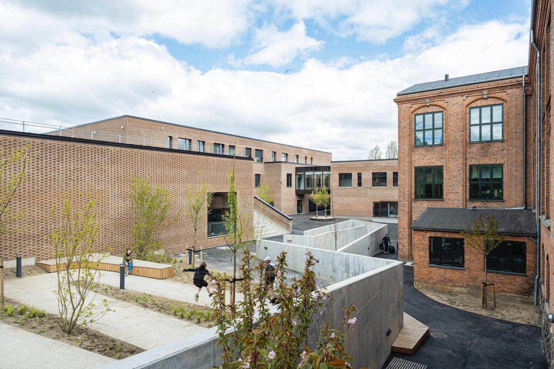 Skolen i Bymidten, Helsingør. Foto: Lars K. Engelgaar.