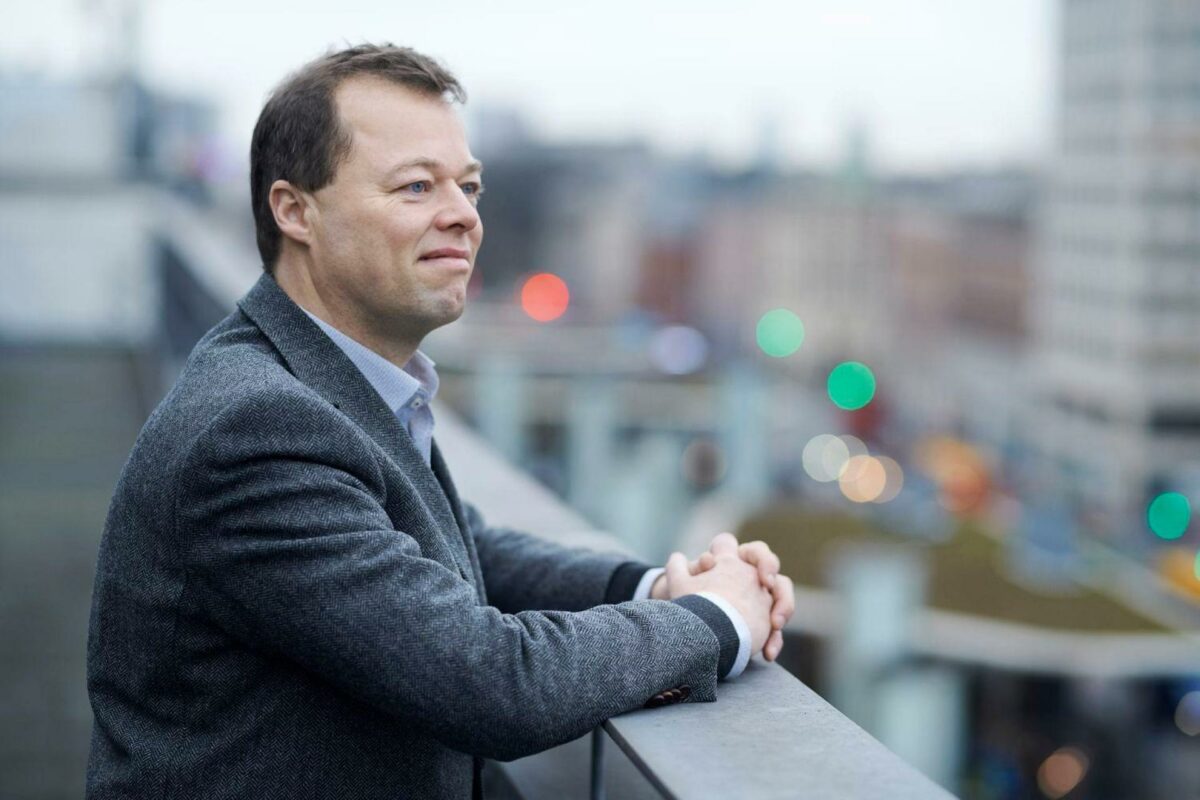 Henrik Friis er branchedirektør i Dansk Infrastruktur i Dansk Byggeri. Foto: Ricky John Molloy.