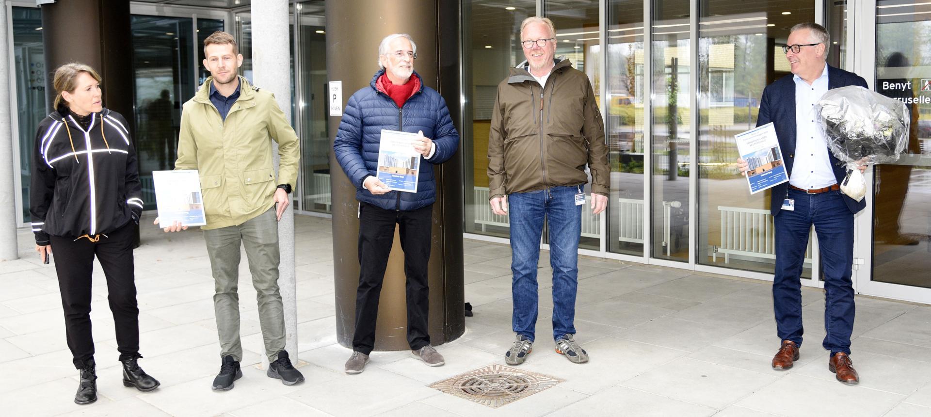 Vinderteamet. Pressefoto.