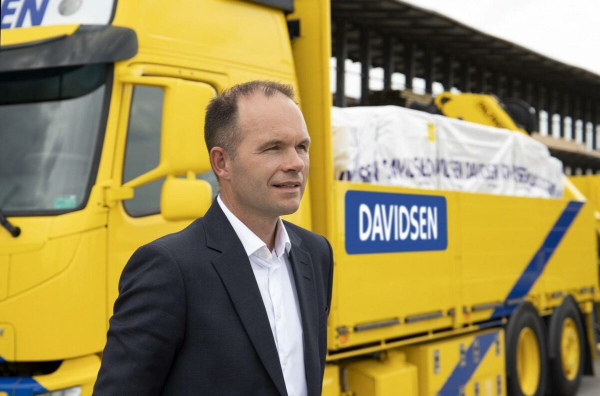 Regnskabsåret 2019 var på linje med forventningerne ifølge administrerende direktør i Davidsens Tømmerhandel Henrik Clausen. Pressefoto.