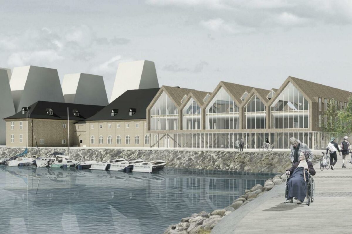 Hoteldrømmen er væk, men det åbner andre muligheder. Visualisering: Mogens de Linde.