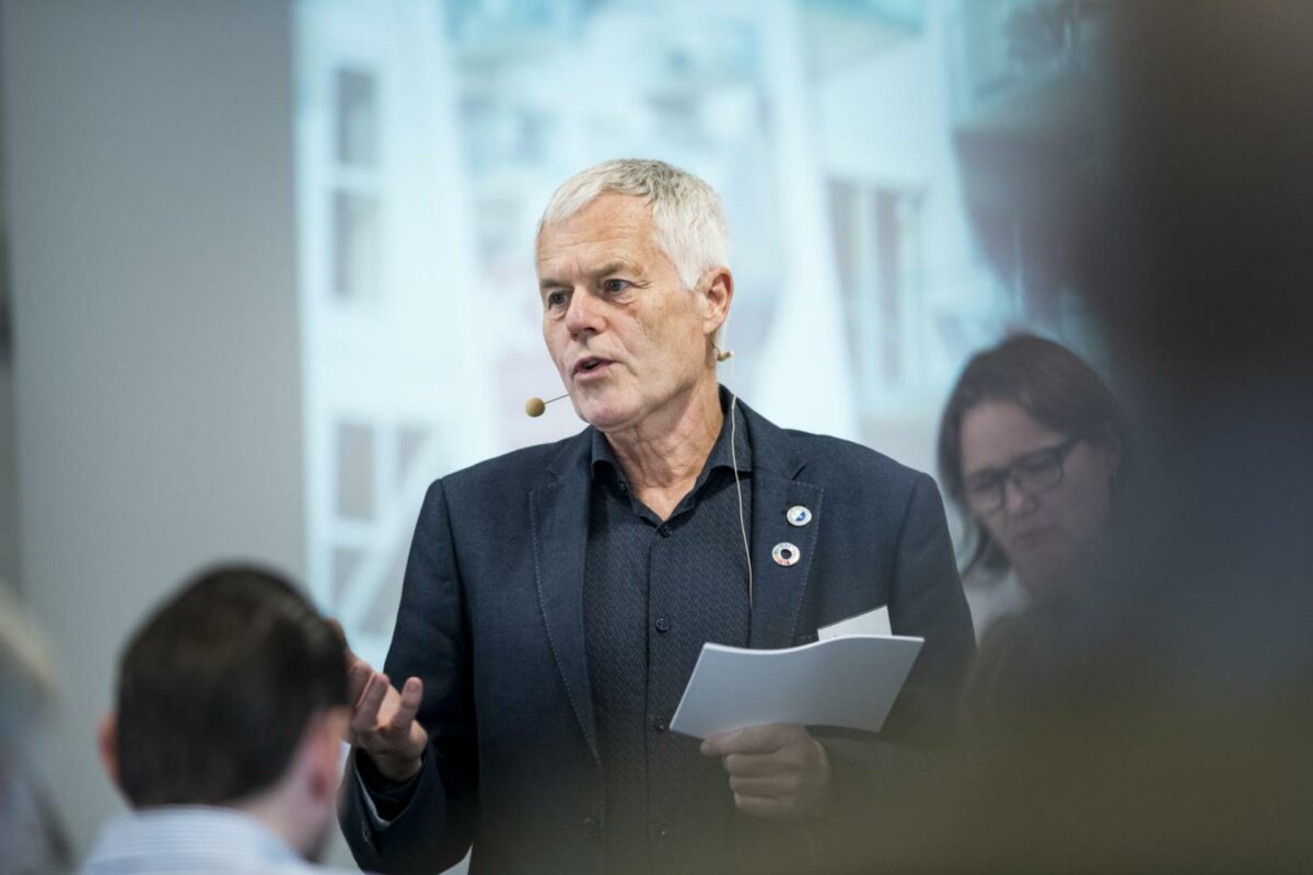 Formand Gert Johansen, Konstruktørforeningen. Foto: Palle Peter Skov.