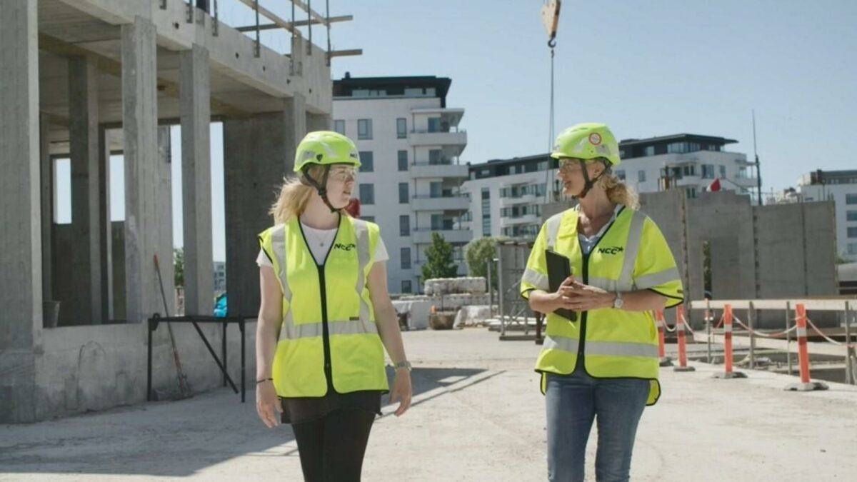 I Tuborg Syd i København har NCC gang i et større boligprojekt. Oplev hvordan byggeriet bliver til som digital model, før byggeriet går i gang. Pressefoto.