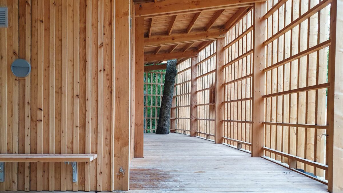 Søbadet er tegnet af Aarstiderne Arkitekter. Pressefoto.