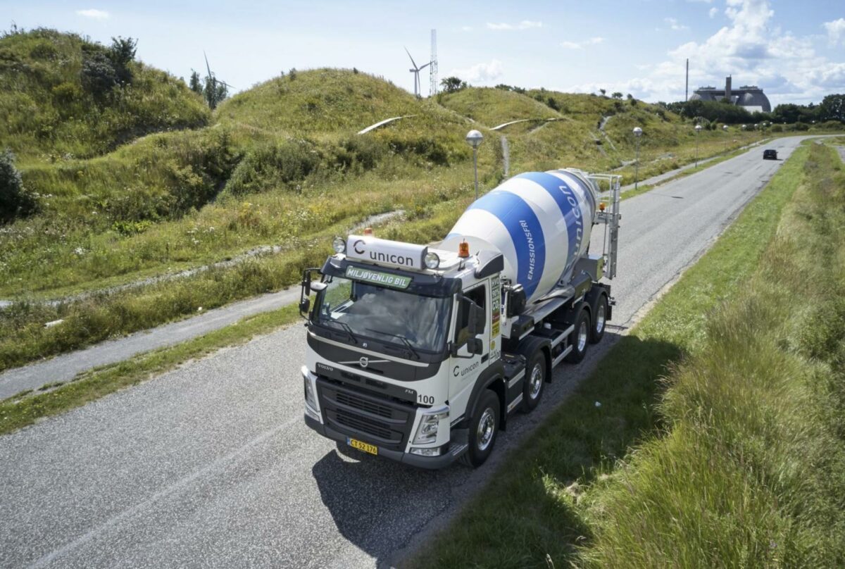 De nye betonbiler er omkring 50 procent dyrere i indkøb. Pressefoto: Jakob Lerche.