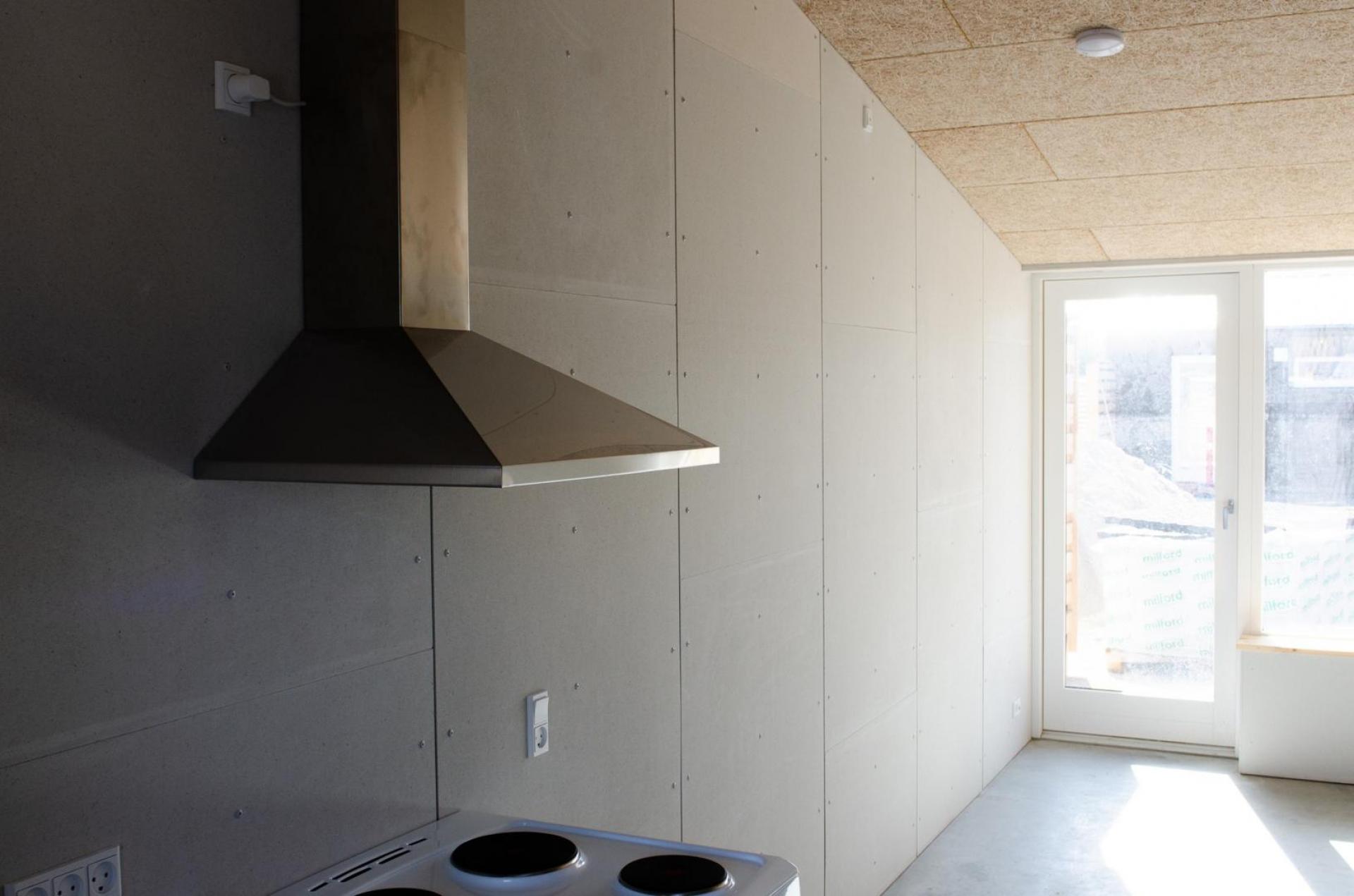 Lys, god ventilation og robuste løsninger har været i højsædet på byggeriet.