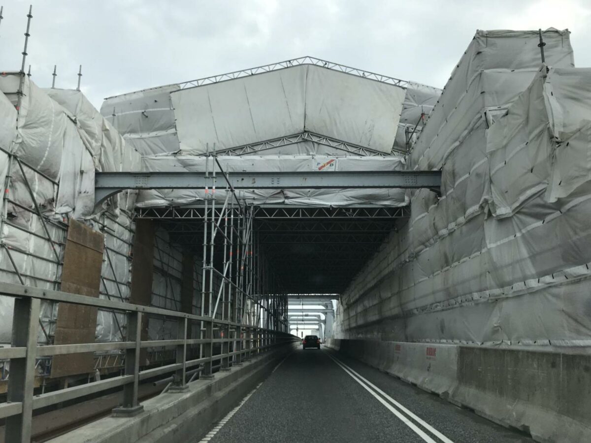 Arbejdet har stået på de seneste uger. Foto: Kim Krasuld.