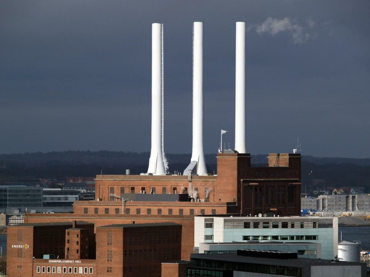 Det ikoniske byggeri Svanemølleværket i København kan risikere at få en ny rolle som teknikmuseum. Foto: Colourbox.