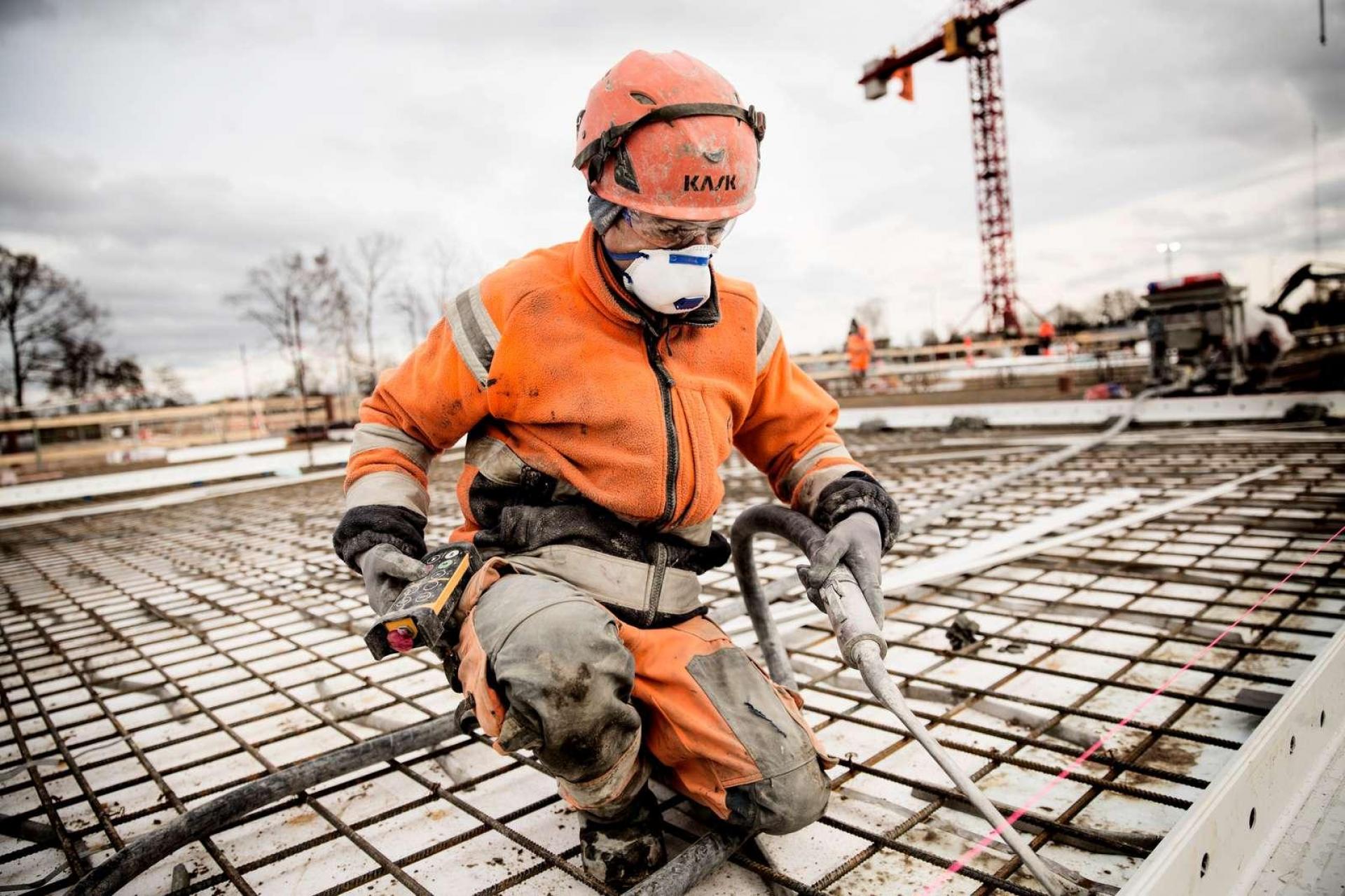 Der er stadig masser af arbejde tilbage på letbanen. Pressefoto.