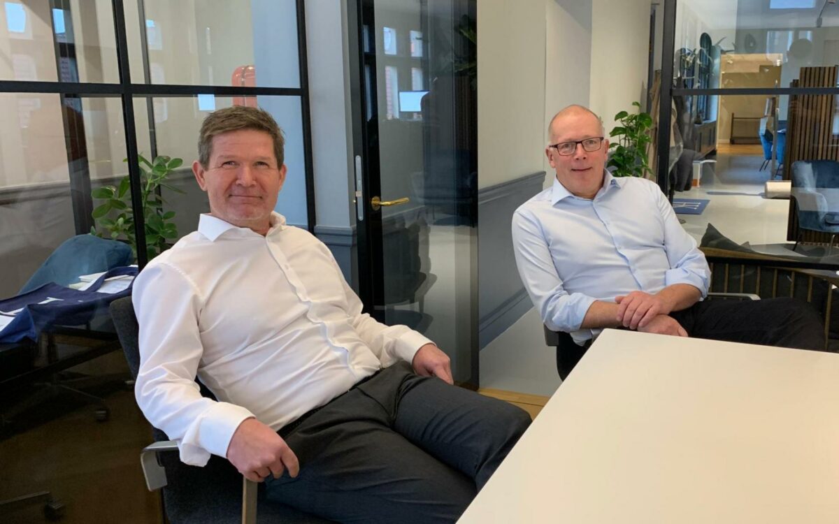 Henrik Mørkholt (til venstre) og Erik Bech-Pedersen.