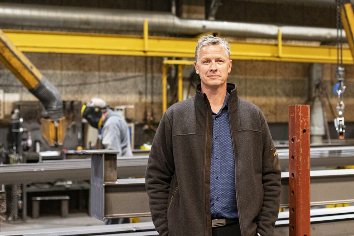 Direktør for DS Gruppen, Mads Møller Hansen, er tilfreds og stolt over et tilfredsstillende resultat for årets regnskab i 2019/20. Foto: DS Gruppen.