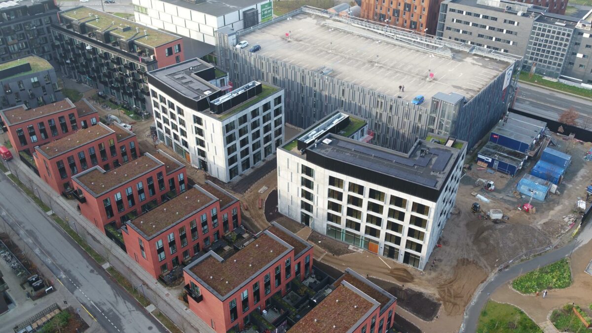 De 107 ungdomsboliger i Sydhavnen er klar til indflytning. Pressefoto.