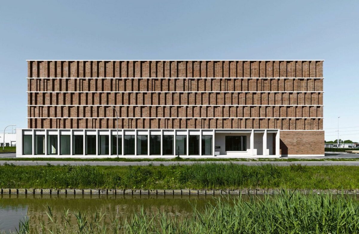 Stadsarkivet i den hollandske by Delft mellem Haag og Rotterdam er et af de mange projekter uden for Danmark, tegnestuen har været involveret i. Pressefoto: Gottlieb Paludan Architects.
