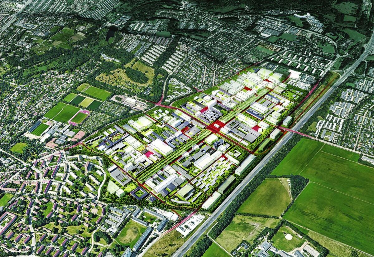 Strategisk campusplan over DTU.