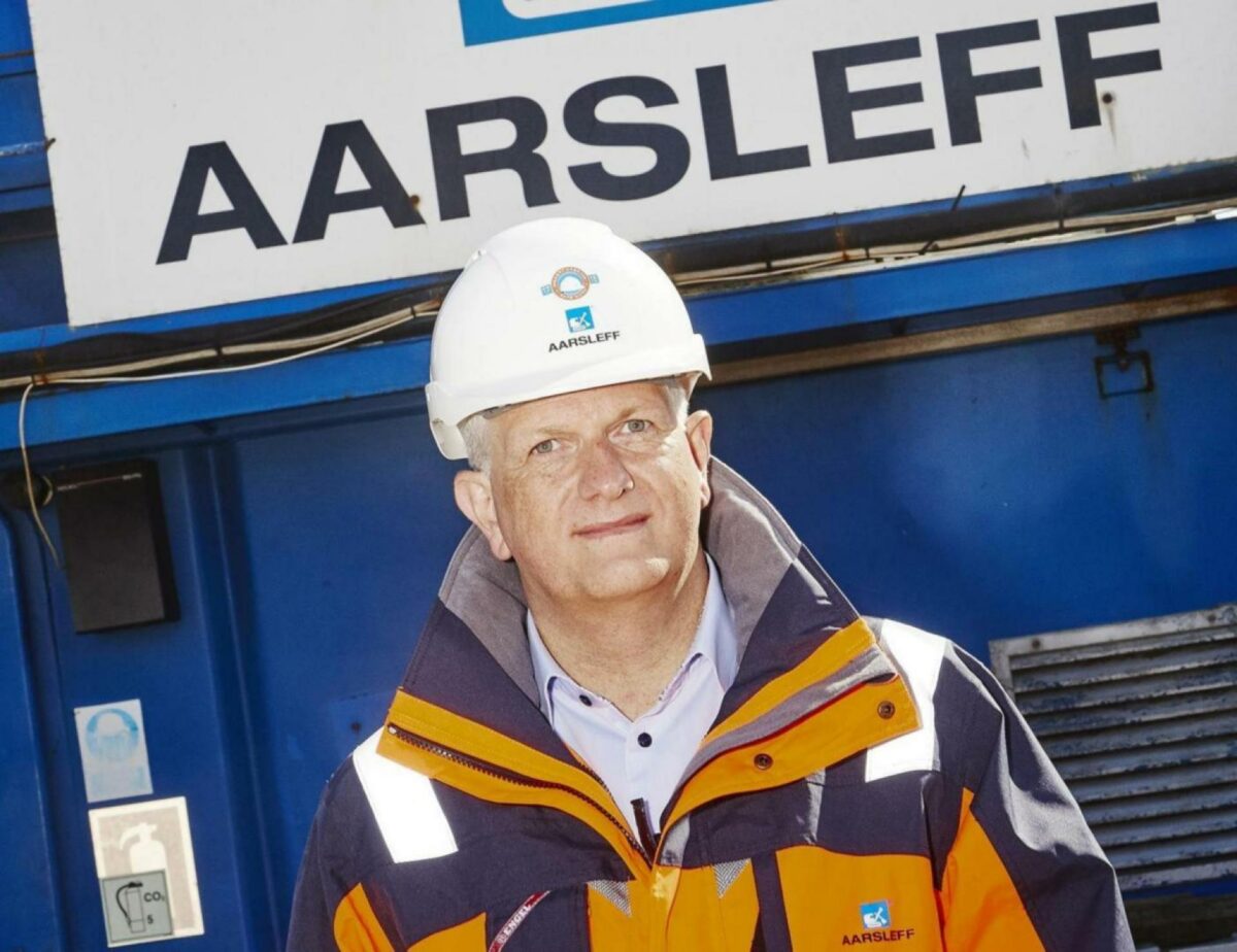 Adm. direktør Jesper Kristian Jacobsen, Aarsleff. Pressefoto.