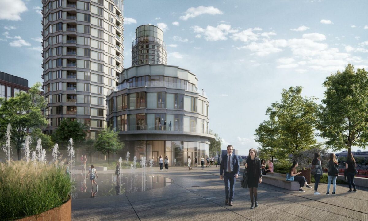 Byggeriet forventes at stå færdig i 2024. Visualiseringer og video: Postbyen.