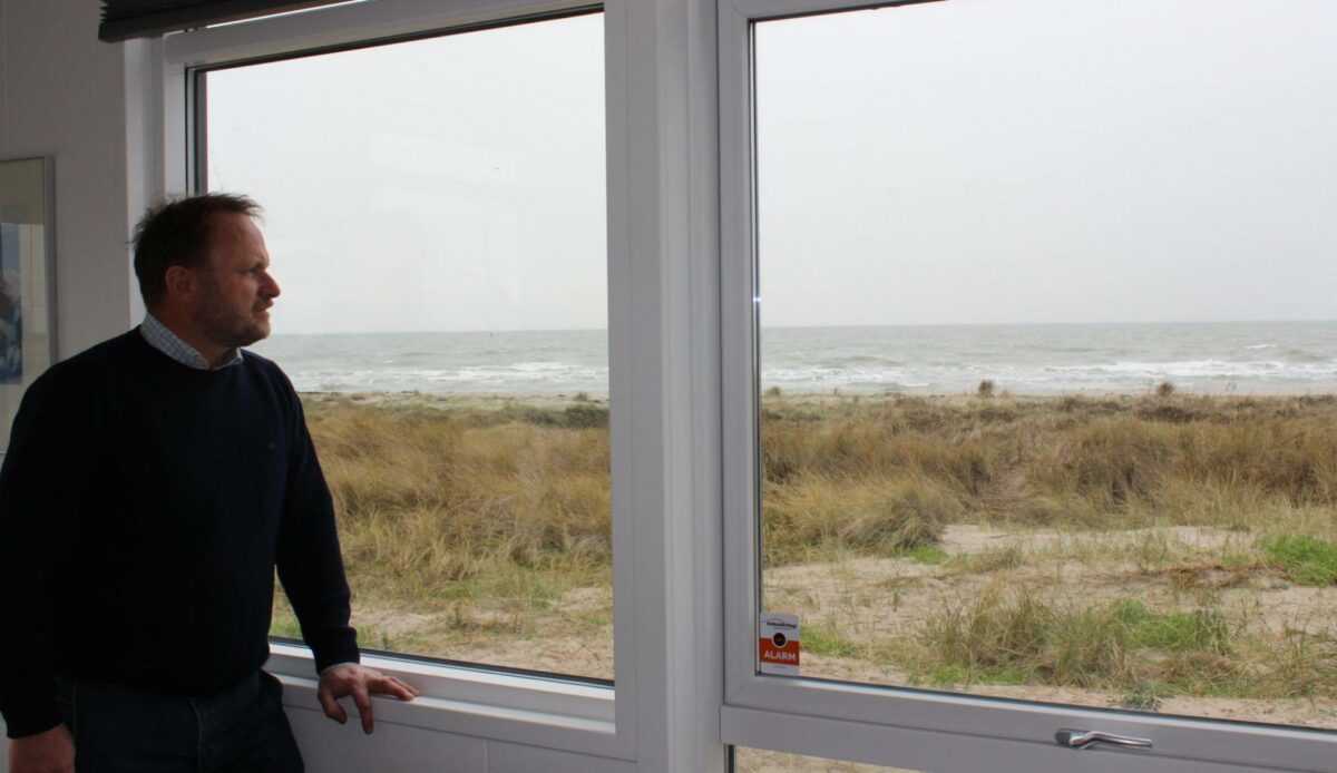Danske virksomheder skal i videst muligt omfang engageres i Femern-projektet, som de er ifølge Stig Rømer Winther gearet til at tage del i det store anlægsarbejde. Foto: Hans-Henrik Lærke.