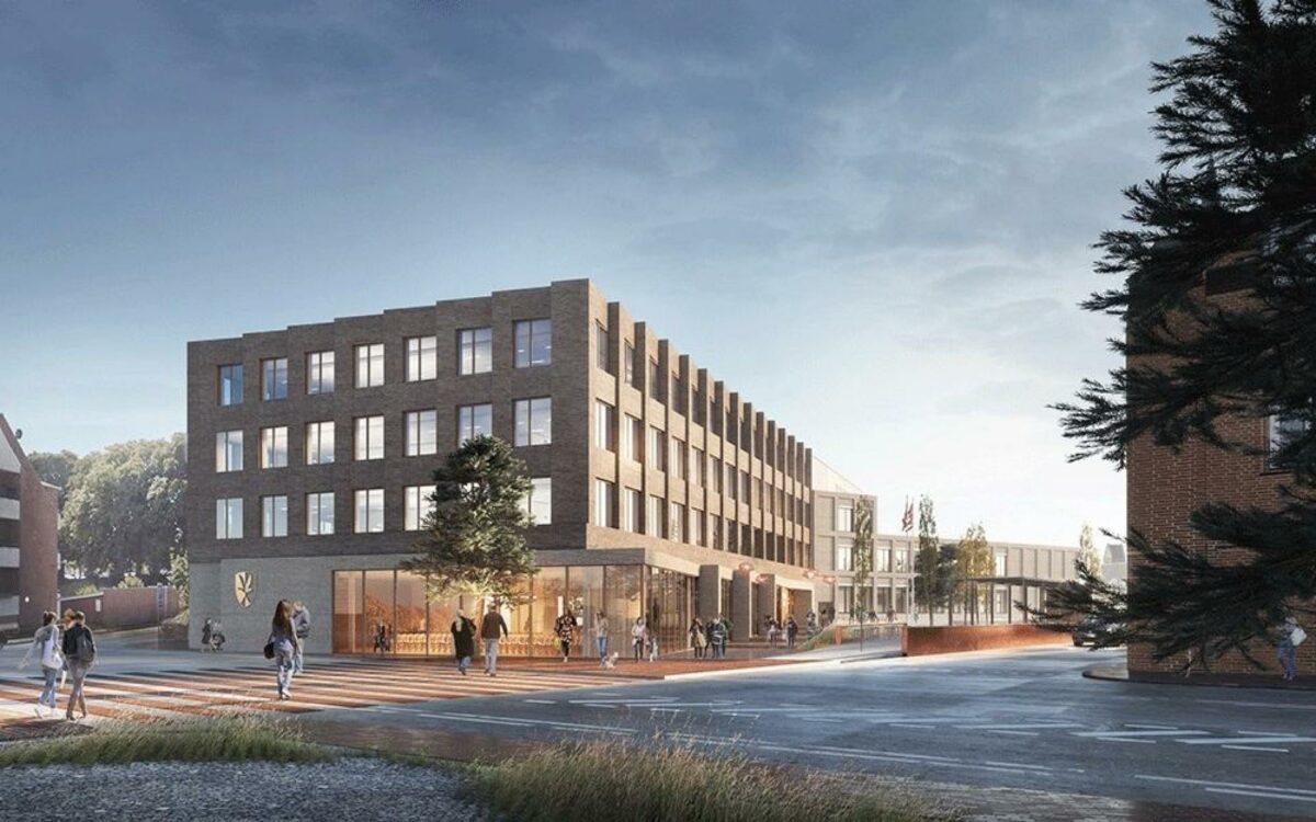 PLH Arkitekter har i 2020 blandt andet vundet konkurrencen om Vordingborg Rådhus - i team med MOE og landskabsarkitekterne ETN Arkitekter.