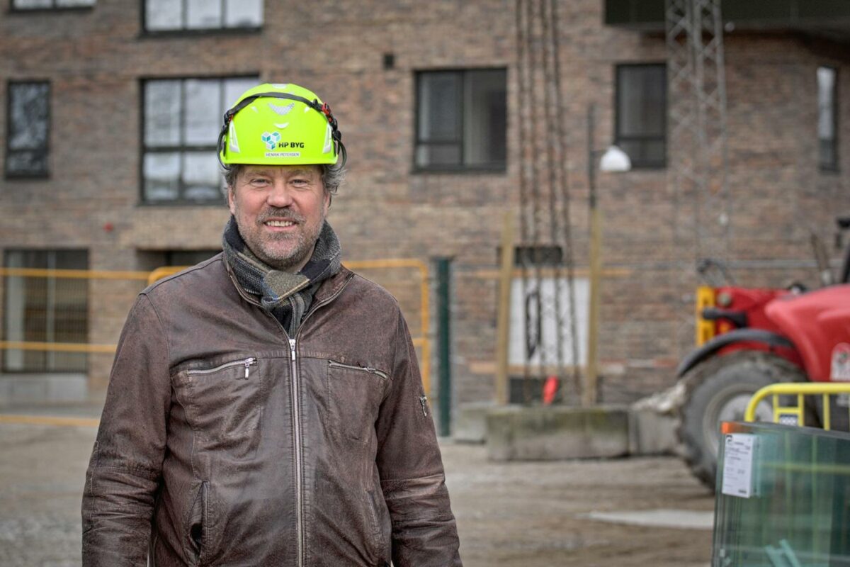 Direktør i HP Byg Henrik Petersen. Pressefoto.