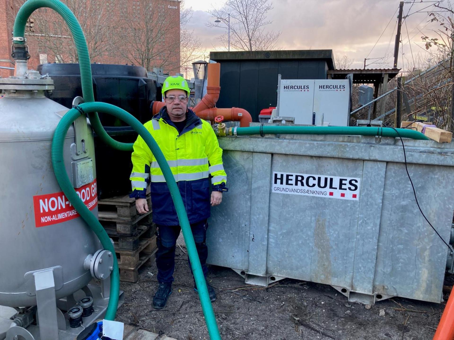 Jan Jensen har 27 års erfaring inden for geoteknik og grundvandssænkning. Nu står han over for en ny start og nye udfordringer. Foto: Hercules Fundering.