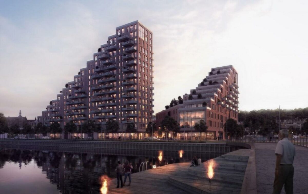 Bolig- og erhvervsbyggerier Nicolinehus er blandt de opgaver, der har givet Rambøll travlhed i Aarhus