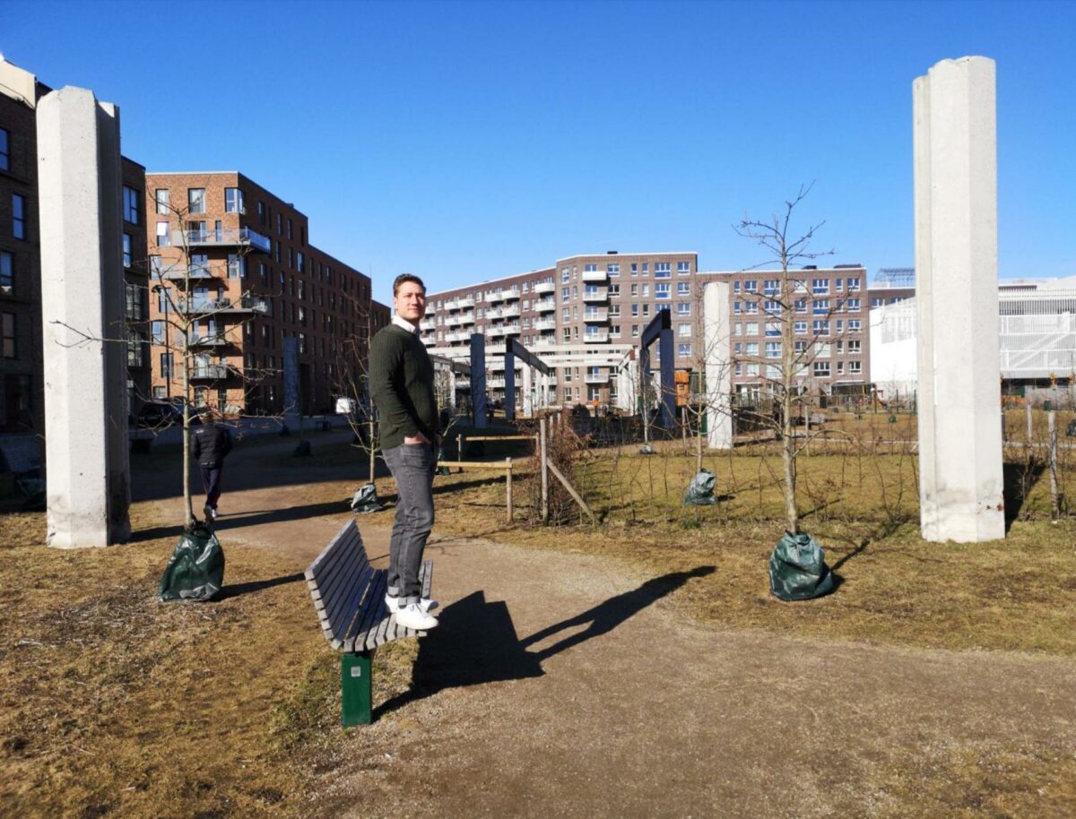 Det enorme fokus på bæredygtighed og digitalisering blandt eksempelvis arkitekter og ingeniører er især blevet forstærket inden for de seneste to-tre år, siger Nicholas Klokholm, District Manager hos Autodesk. Foto: Lasse Gammeljord.