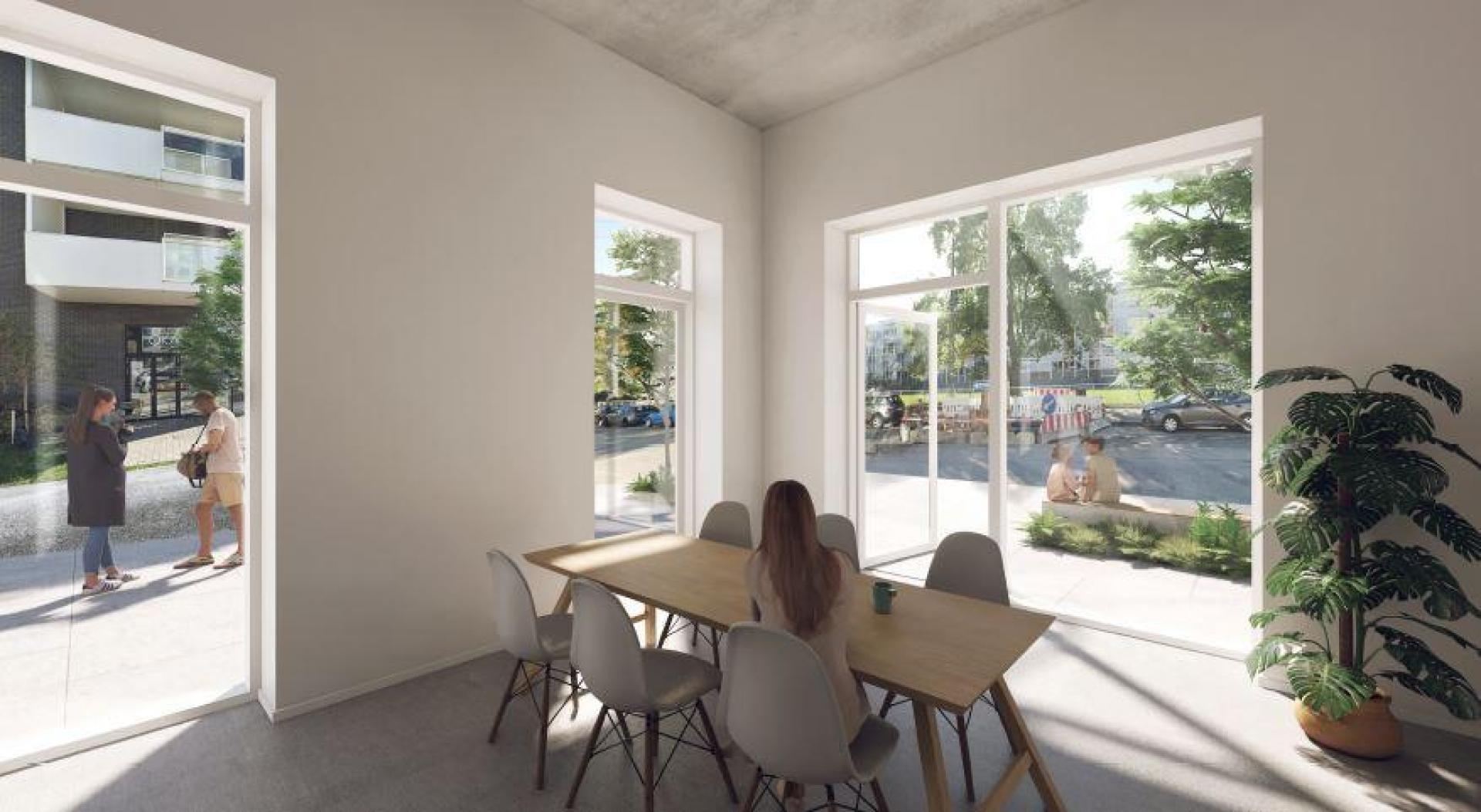 Strandlodsvej. Visualisering: Årstiderne Arkitekter.