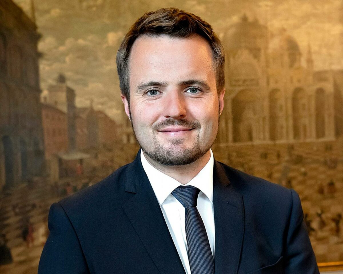 Erhvervsminister Simon Kollerup (S). Foto: Keld Navntoft.