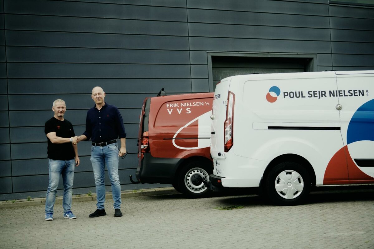Erik Nielsen VVS er blevet en del af Poul Sejr Nielsen. Pressefoto.