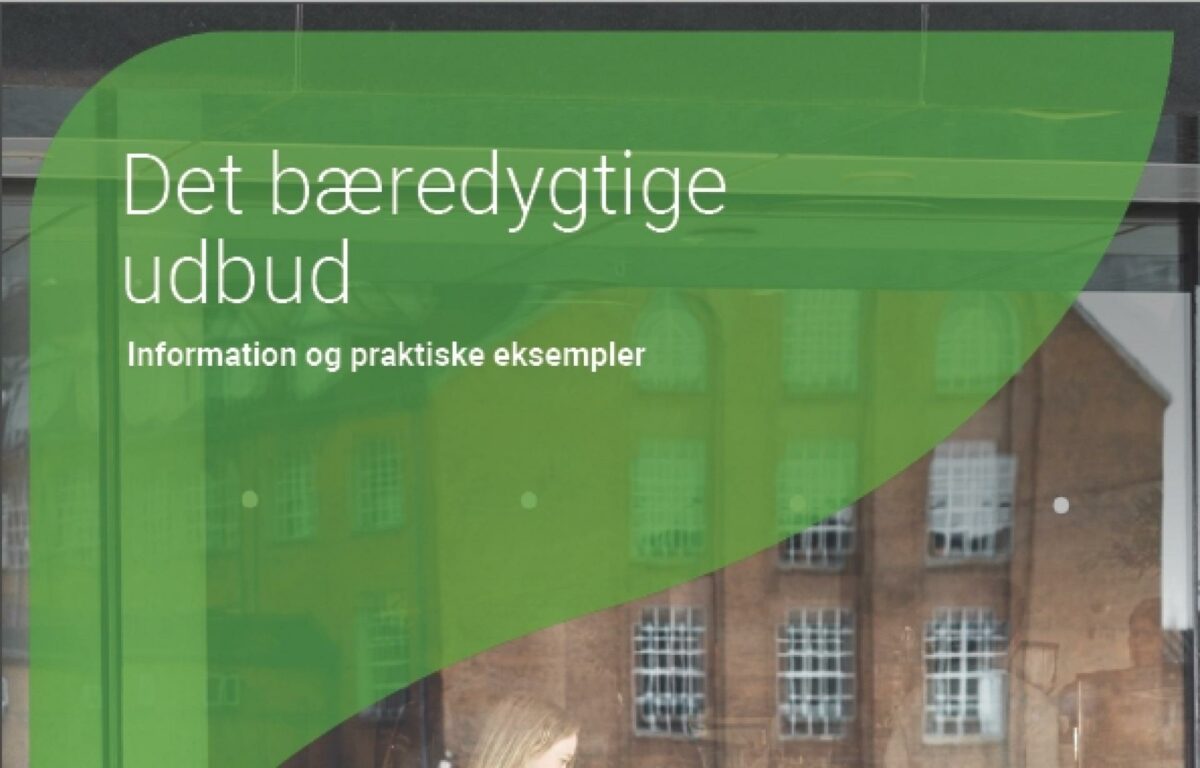 En praktisk udbudsskabelon skal hjælpe med opstille bæredygtighedskrav på den kommunale eller regionale byggeopgave.