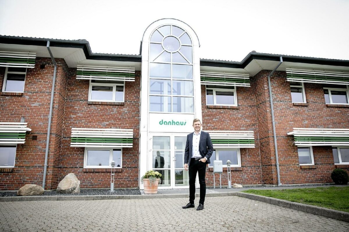Administrerende direktør for Danhaus Johannes Schmith har stor tro på fremtiden. Pressefoto.