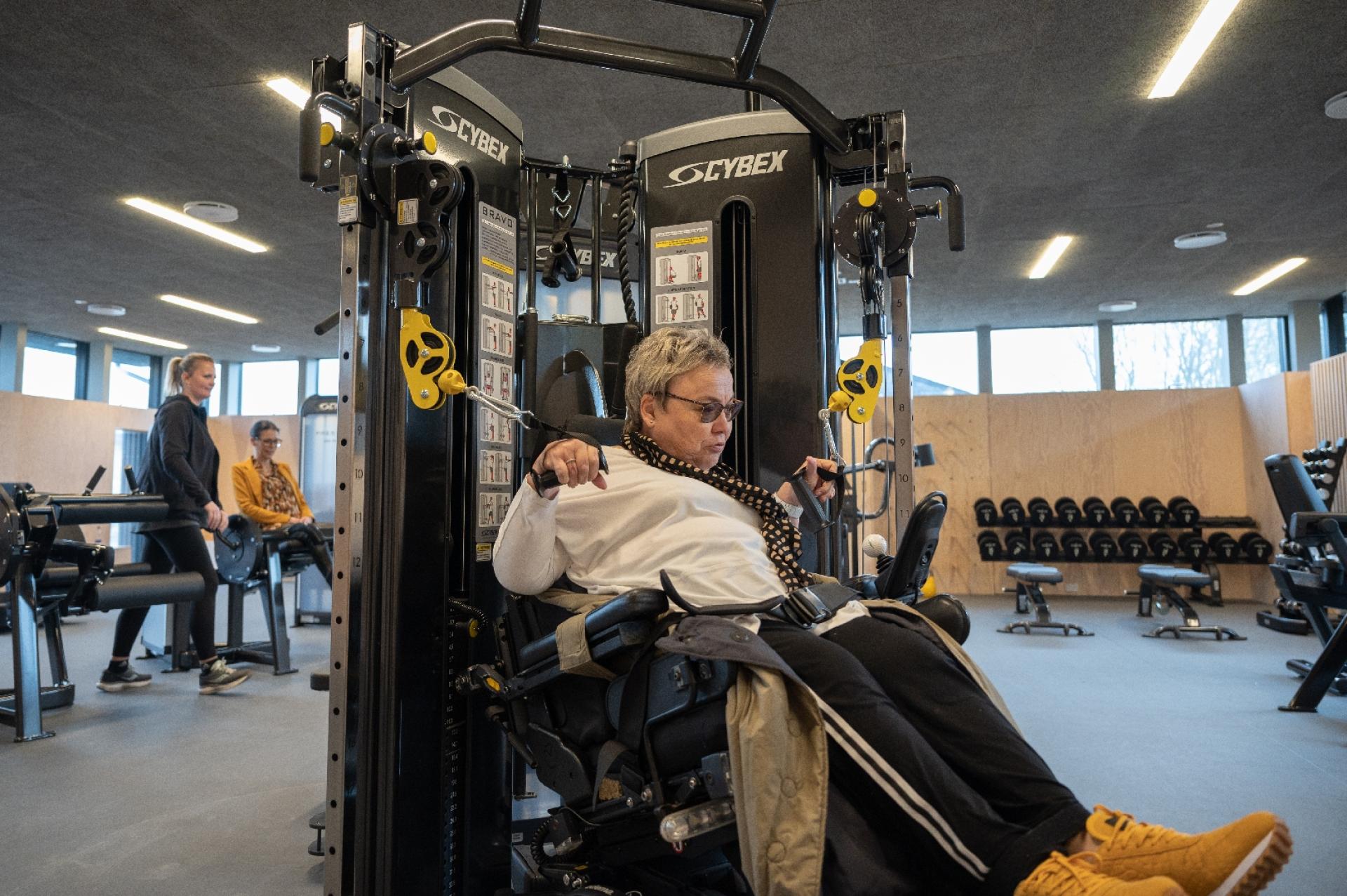 Fitness skal være for alle i Gladsaxes nye forening og fitnesscenter. Foto: Bark Rådgivning.