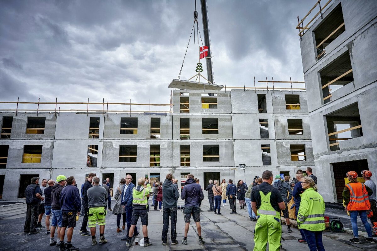 Det satses på boligbyggeriet i Holbæk - 1000 boliger er planlagt og de første 86 er lejeboliger fra PKA.