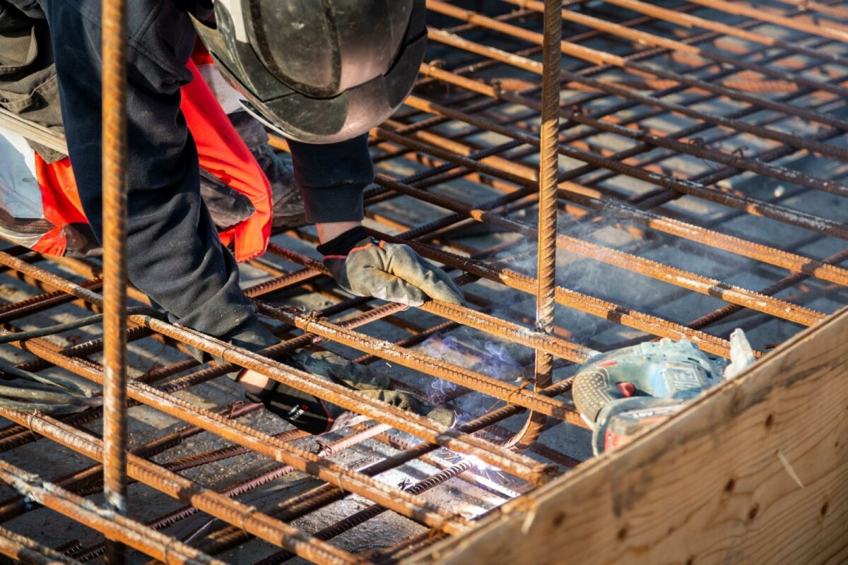 Armeringsstål er et af de mest udbredte byggematerialer og miljøpåvirkningen er stor - EPD'er bruges til at dokumentere og mindske belastningen.  Foto: Lemvigh-Müller.