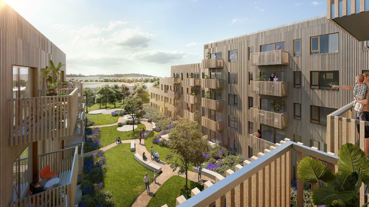 Visualisering: Sweco Architects.
