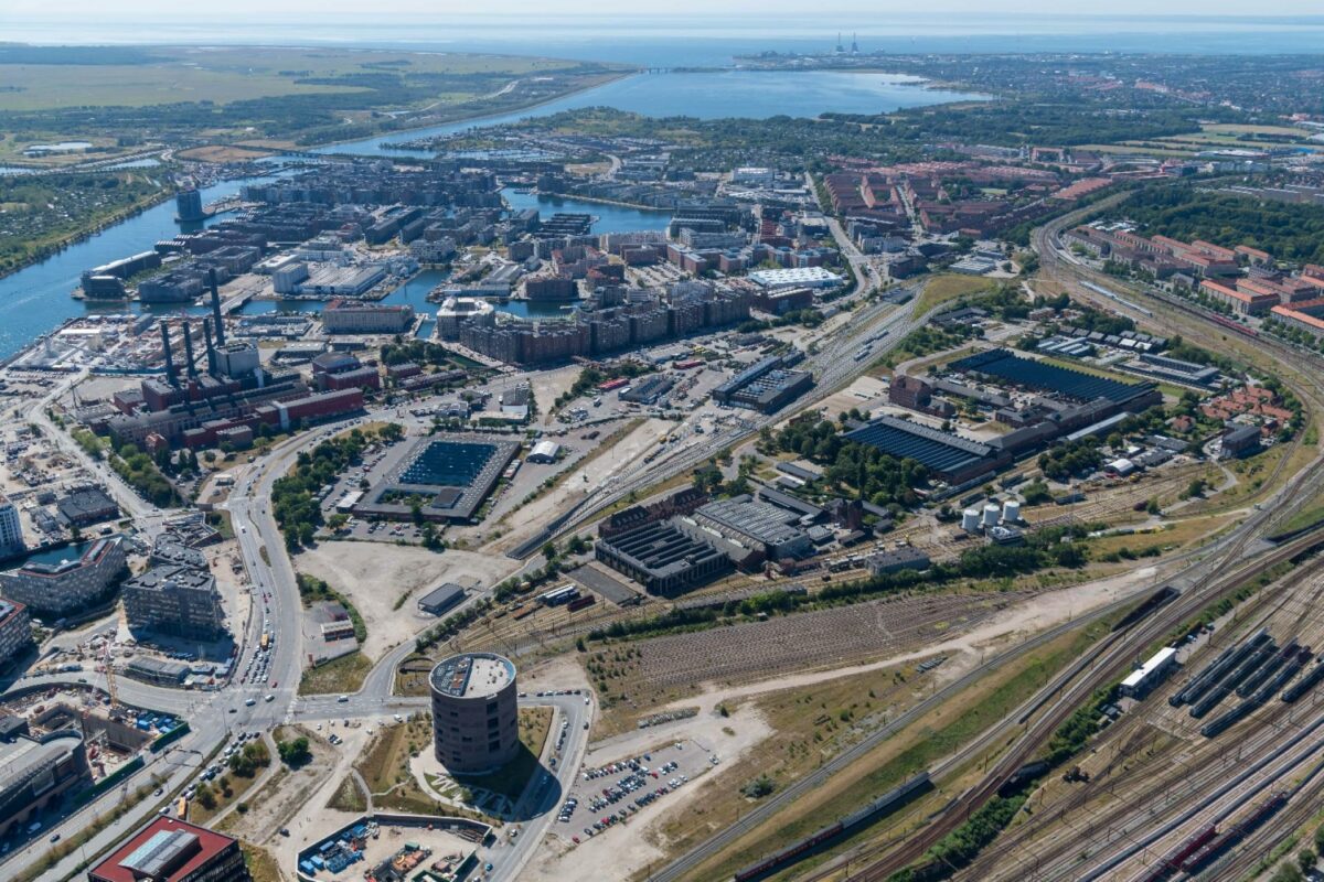 Udviklingen af det største ubebyggede område i København er et skridt tættere på at komme i gang. Pressefoto.